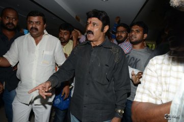 Balakrishna at Bramaramba Theatre To Watch Lion